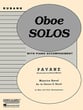 PAVANE OBOE SOLO cover